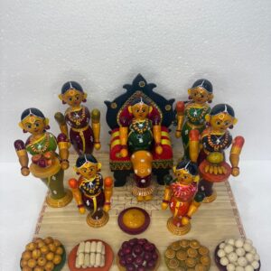 pooja miniature set
