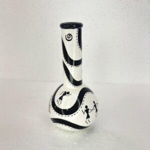 traditional colored vase